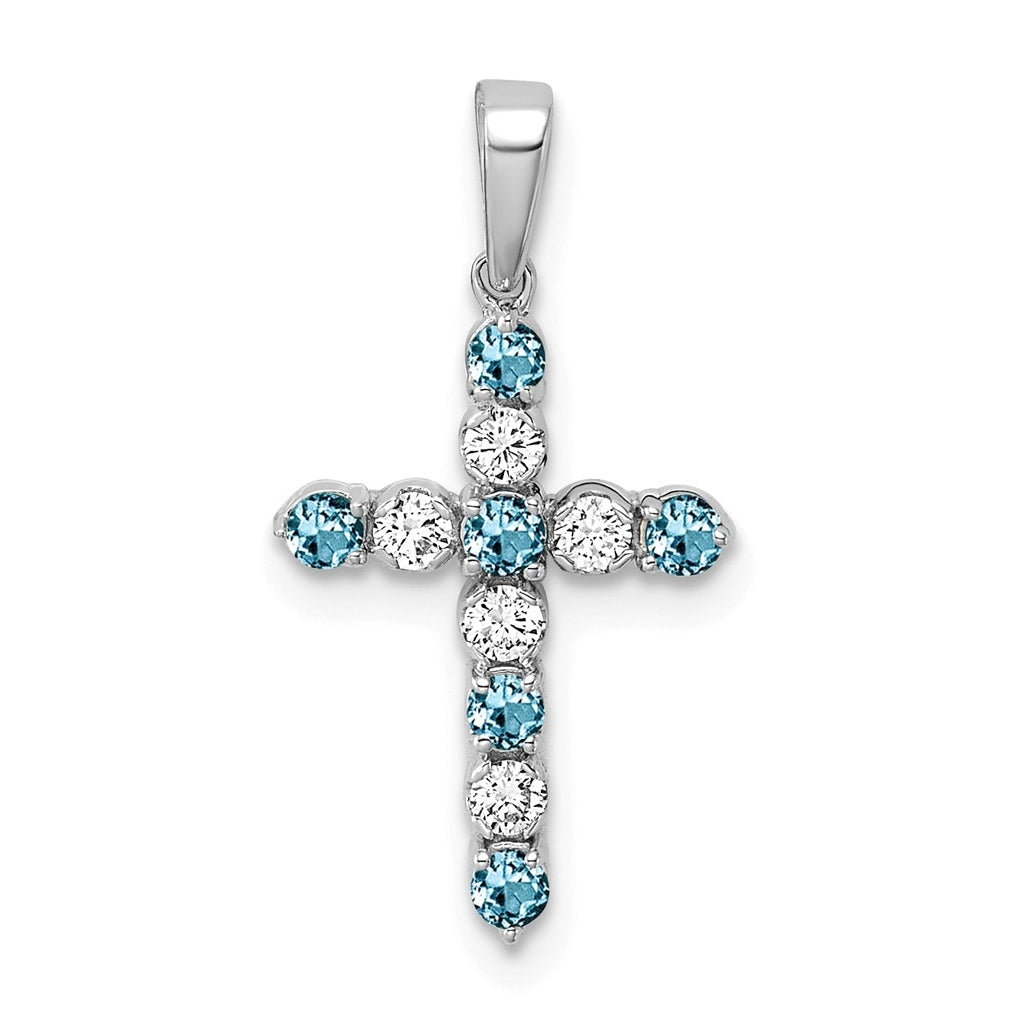 10k Yellow Gold Amethyst & 1/6 Cttw Lab Grown Diamond VS/SI+ G+ February Birthstone Complete Cross Pendant – Elegant Jewelry Gift for Birthday, Anniversary, Engagement, Wedding