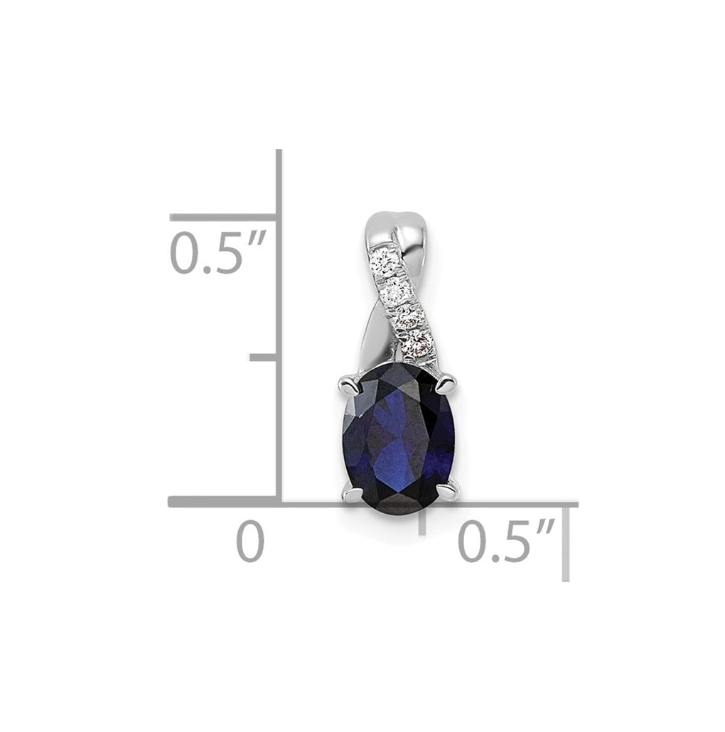 14k Yellow Gold Amethyst and Lab Grown Diamond VS/SI+ G+ Oval February Birthstone Complete Pendant – Elegant Jewelry Gift for Birthday, Anniversary, Engagement, Wedding