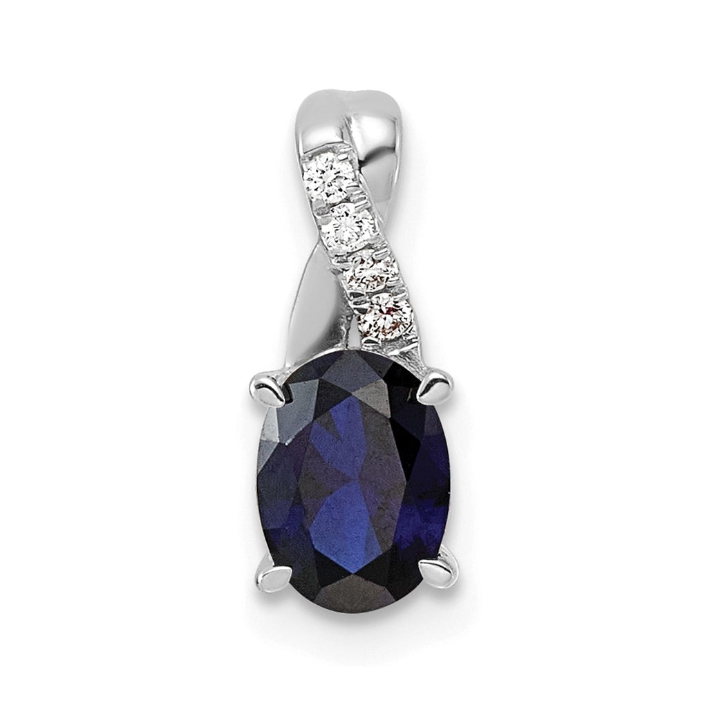 14k Yellow Gold Amethyst and Lab Grown Diamond VS/SI+ G+ Oval February Birthstone Complete Pendant – Elegant Jewelry Gift for Birthday, Anniversary, Engagement, Wedding