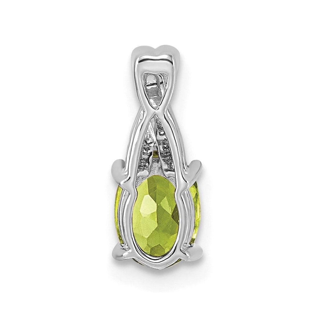 14k Yellow Gold Amethyst and Lab Grown Diamond VS/SI+ G+ Oval February Birthstone Complete Pendant – Elegant Jewelry Gift for Birthday, Anniversary, Engagement, Wedding
