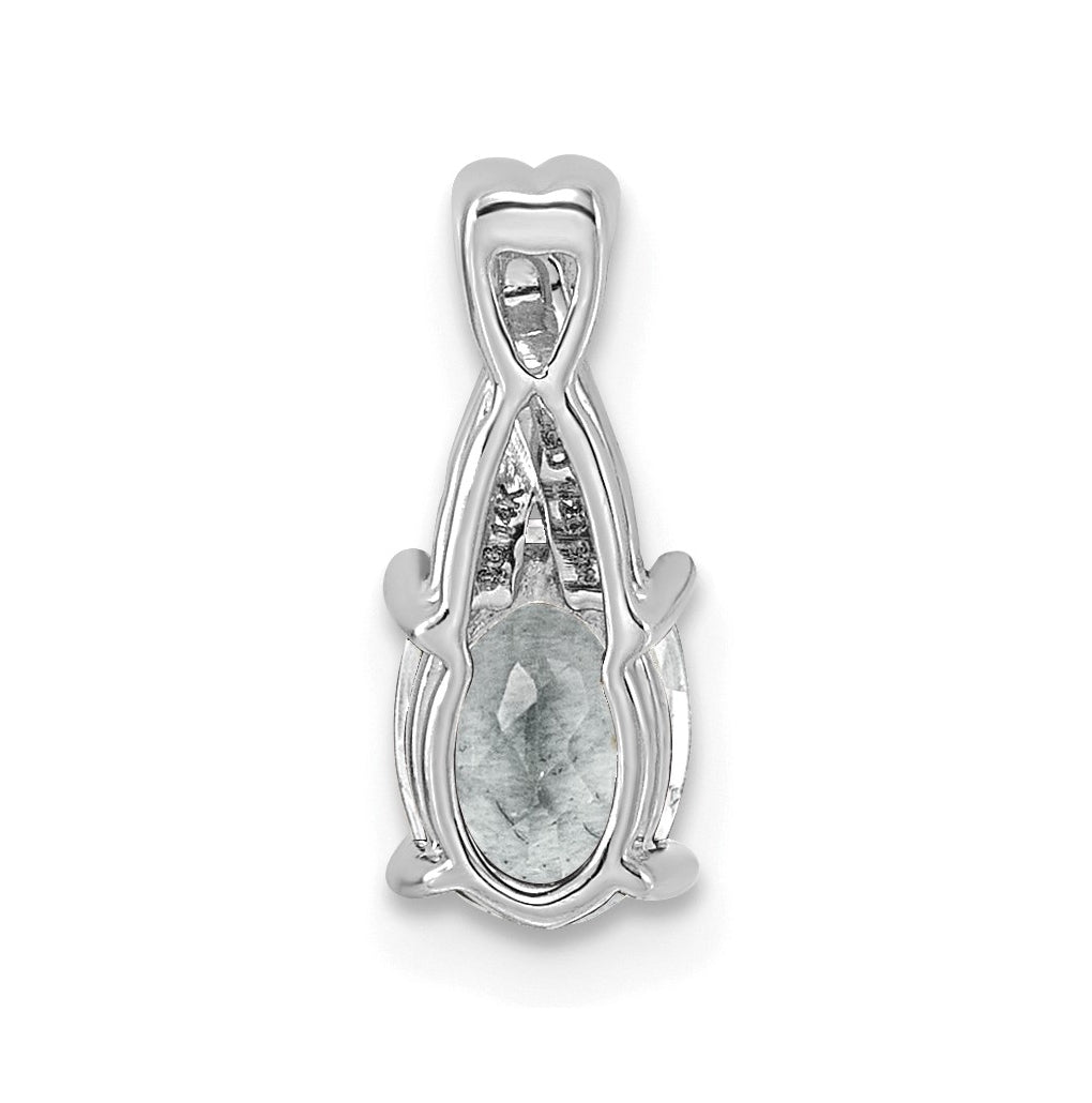 14k Yellow Gold Amethyst and Lab Grown Diamond VS/SI+ G+ Oval February Birthstone Complete Pendant – Elegant Jewelry Gift for Birthday, Anniversary, Engagement, Wedding