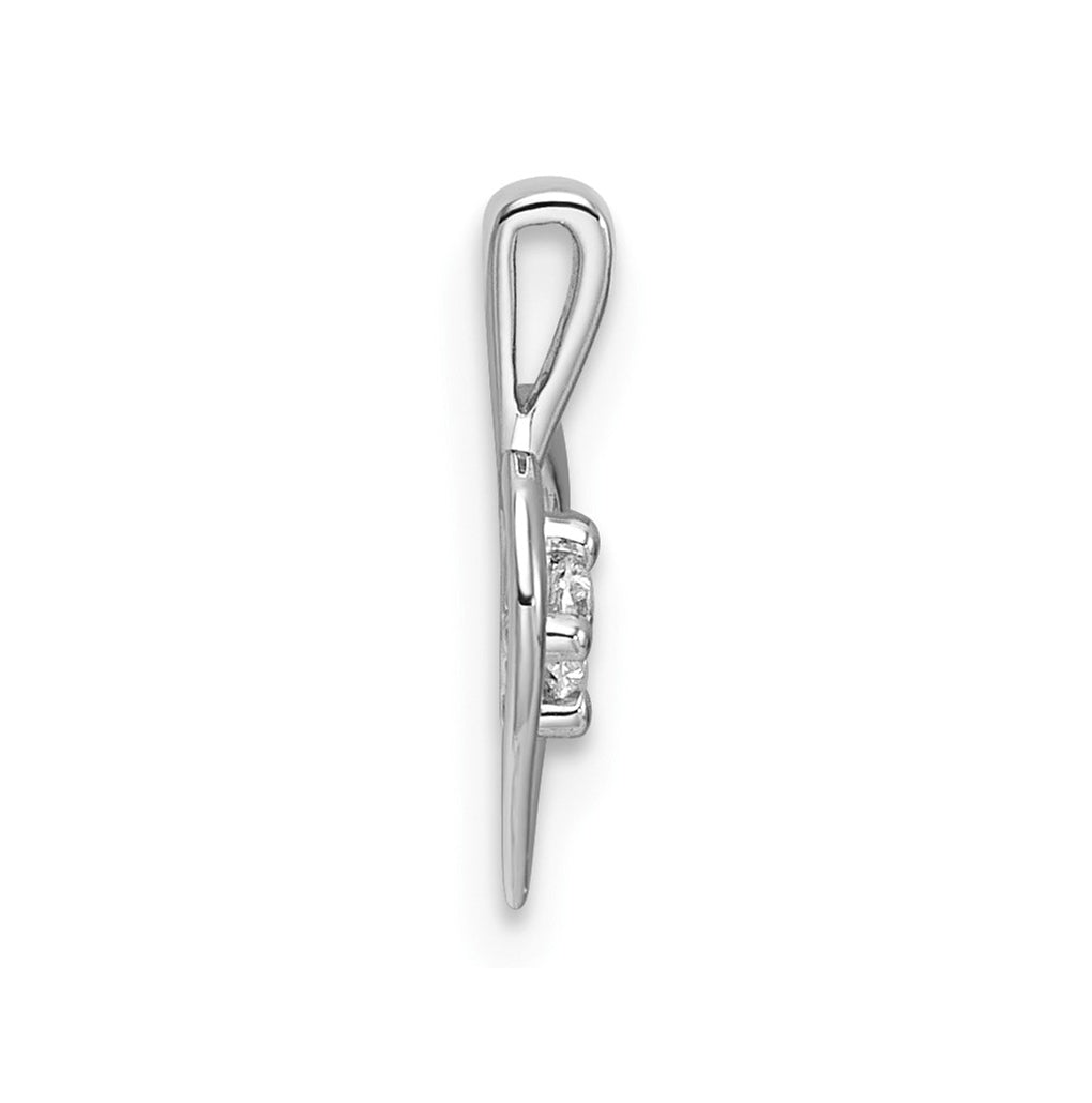 10K Yellow Gold .06ct. Lab Grown Diamond VS/SI+ G+ Complete Heart Pendant – Elegant Jewelry Gift for Birthday, Anniversary, Engagement, Wedding