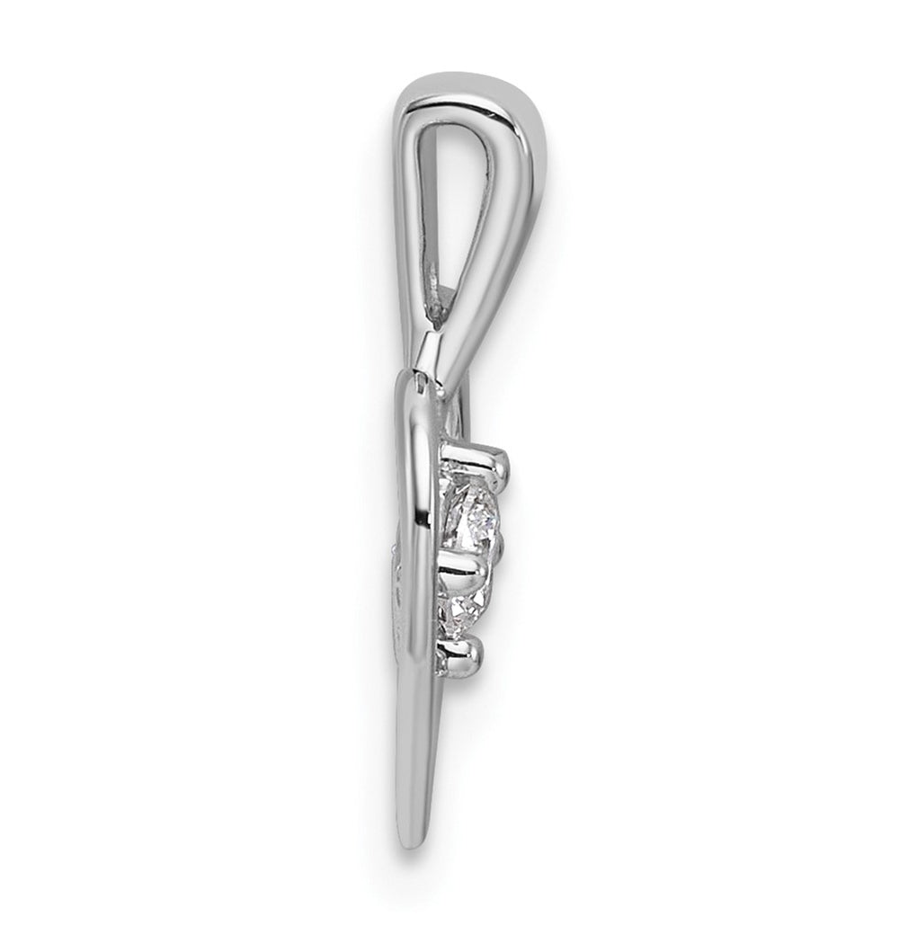 10K Yellow Gold .06ct. Lab Grown Diamond VS/SI+ G+ Complete Heart Pendant – Elegant Jewelry Gift for Birthday, Anniversary, Engagement, Wedding