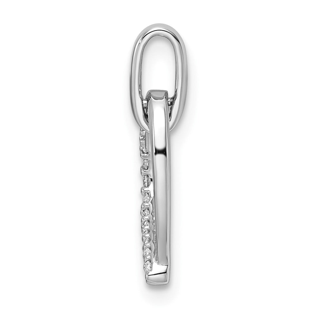 14k White Gold 1/10ct. Lab Grown Diamond VS/SI+ G+ Complete Heart Pendant – Elegant Jewelry Gift for Birthday, Anniversary, Engagement, Wedding