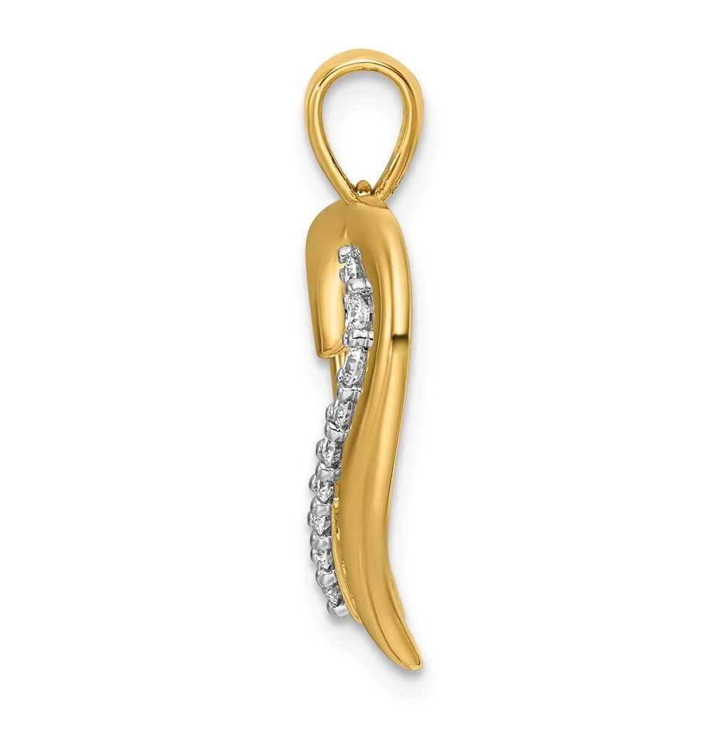 14K Yellow Gold 1/10ct. Lab Grown Diamond VS/SI+ G+ Complete Heart Pendant – Elegant Jewelry Gift for Birthday, Anniversary, Engagement, Wedding