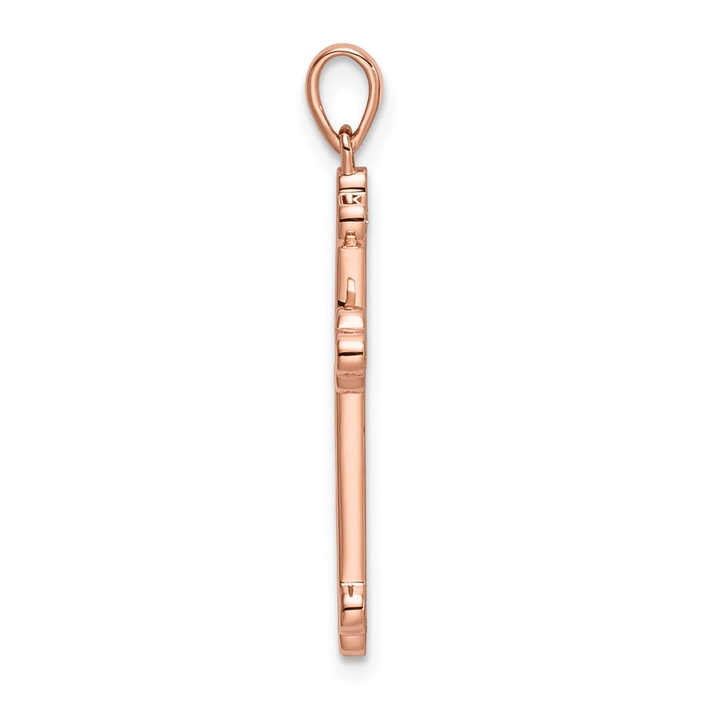 14K Yellow Gold 1/6ct. Lab Grown Diamond VS/SI+ G+ Complete Cross Pendant – Elegant Jewelry Gift for Birthday, Anniversary, Engagement, Wedding