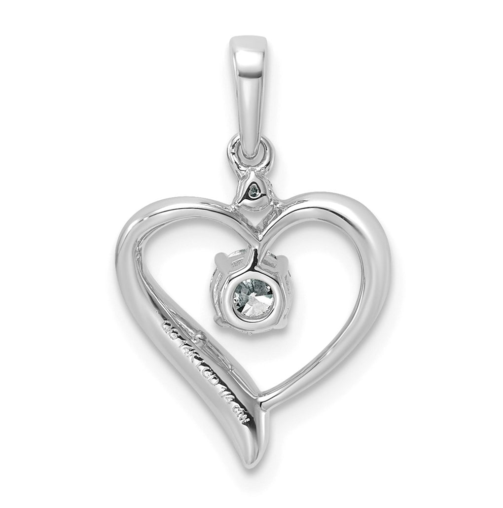 14K Yellow Gold 1/4ct Lab Grown Diamond VS/SI+ G+ Complete Heart Pendant – Elegant Jewelry Gift for Birthday, Anniversary, Engagement, Wedding