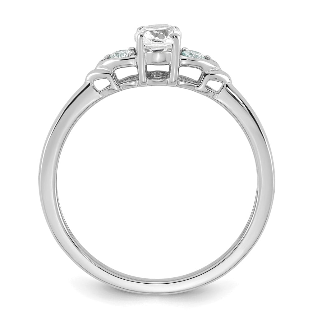 14K Yellow Gold Amethyst & 1/10 carat Lab Grown Diamond VS/SI+ G+ February Birthstone Complete Ring – Elegant Jewelry Gift for Birthday, Anniversary, Engagement, Wedding