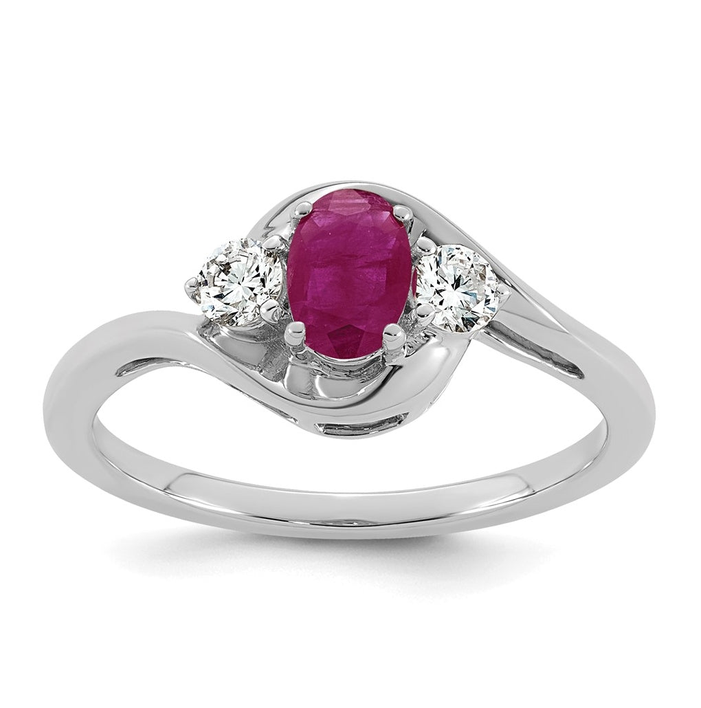 14K Yellow Gold Amethyst & 1/5 carat Lab Grown Diamond VS/SI+ G+ February Birthstone Complete Ring – Elegant Jewelry Gift for Birthday, Anniversary, Engagement, Wedding