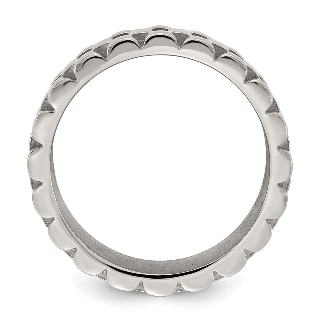 Stainless Steel Polished Yellow IP-plated Textured 11mm Ring Size 10 – Elegant Jewelry Gift for Birthday, Anniversary, Engagement, Wedding