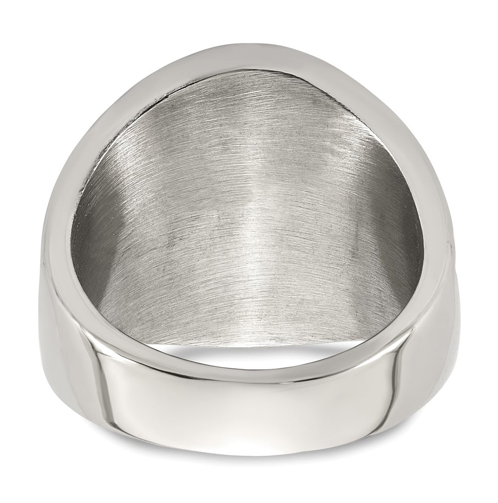 Stainless Steel Polished and Antiqued Celtic Cross Ring Size 10 – Elegant Jewelry Gift for Birthday, Anniversary, Engagement, Wedding
