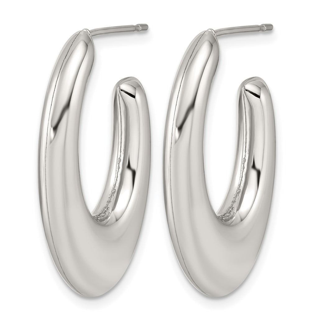 Stainless Steel Polished Teardrop Dangle Post Earrings – Elegant Jewelry Gift for Birthday, Anniversary, Engagement, Wedding