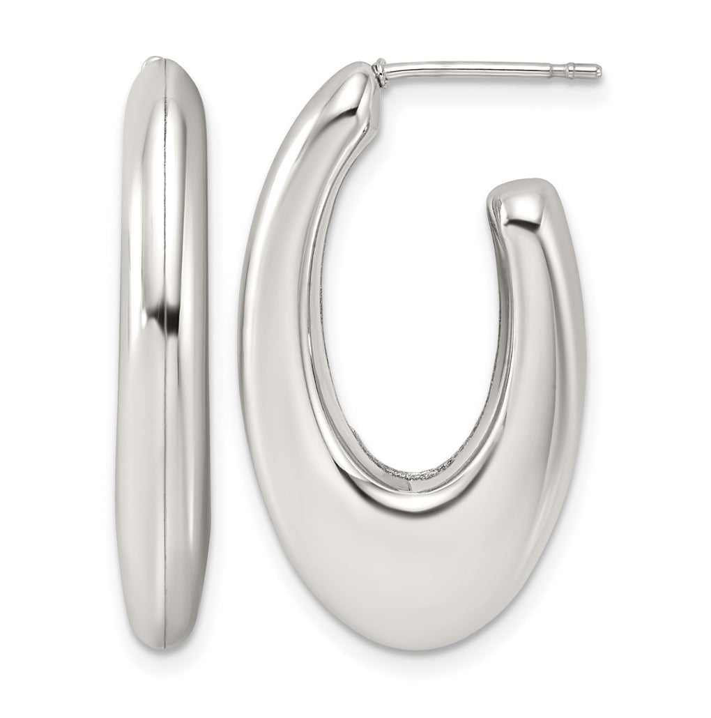 Stainless Steel Polished Teardrop Dangle Post Earrings – Elegant Jewelry Gift for Birthday, Anniversary, Engagement, Wedding