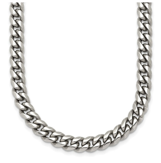Stainless Steel Polished 6mm Curb Link 20in Necklace – Elegant Jewelry Gift for Birthday, Anniversary, Engagement, Wedding