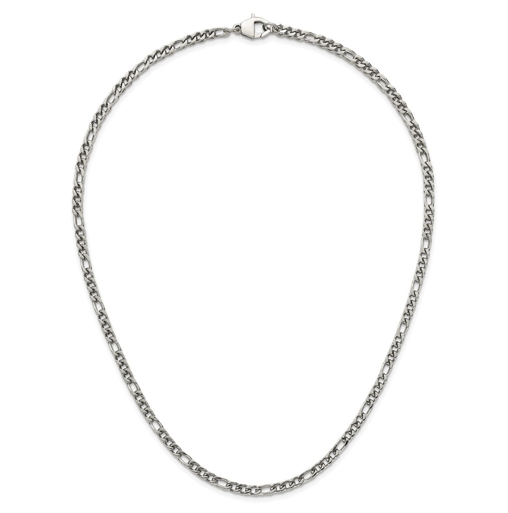 Stainless Steel Polished Franco Link 20in Necklace – Elegant Jewelry Gift for Birthday, Anniversary, Engagement, Wedding