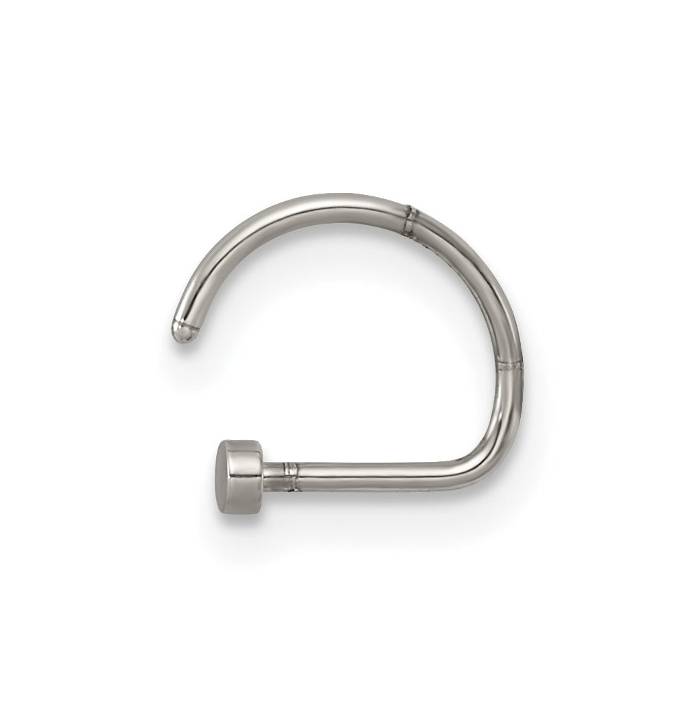 Titanium Polished Medusa/Lip Ring – Elegant Jewelry Gift for Birthday, Anniversary, Engagement, Wedding