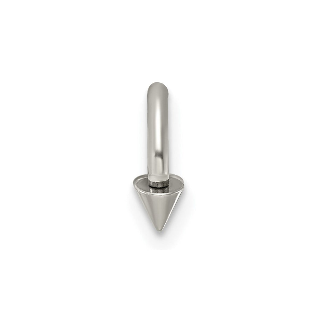 Titanium Polished Arrow Head Screw Back 8.6 mm x 9.1 mm Septum Nose Ring – Elegant Jewelry Gift for Birthday, Anniversary, Engagement, Wedding