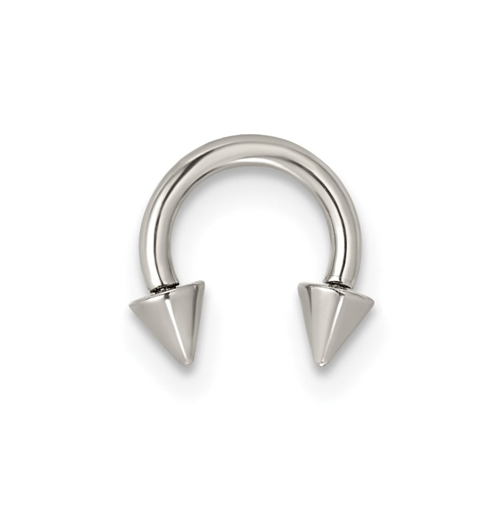 Titanium Polished Arrow Head Screw Back 8.6 mm x 9.1 mm Septum Nose Ring – Elegant Jewelry Gift for Birthday, Anniversary, Engagement, Wedding