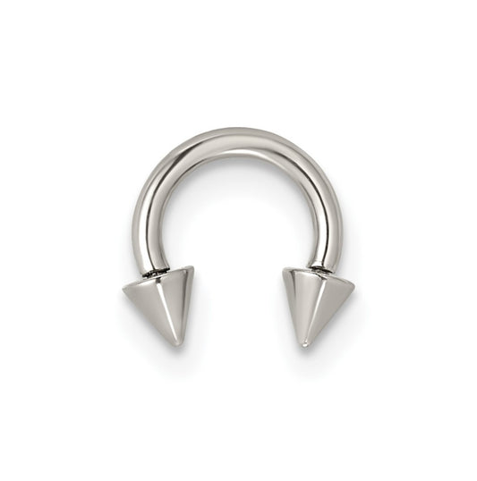 Titanium Polished Arrow Head Screw Back 8.6 mm x 9.1 mm Septum Nose Ring – Elegant Jewelry Gift for Birthday, Anniversary, Engagement, Wedding