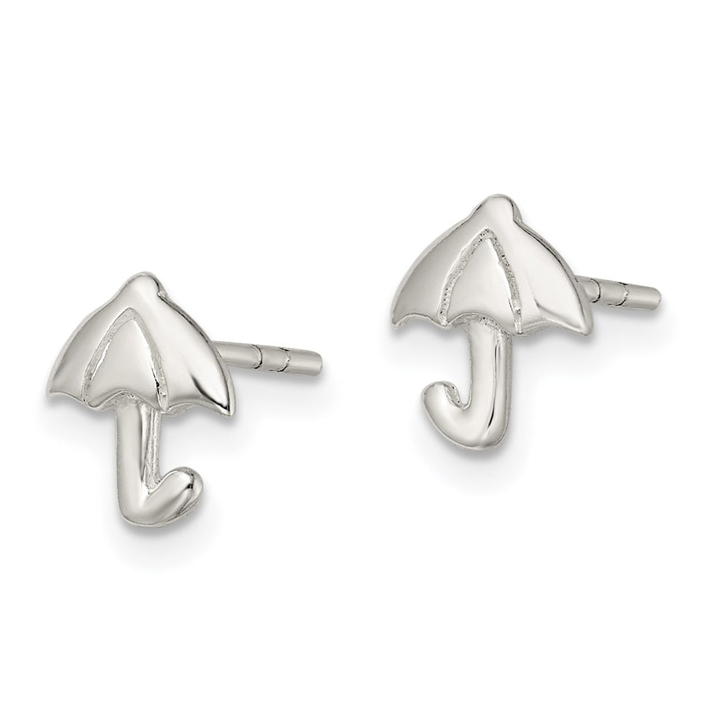 Sterling Silver Madi K Umbrella Post Earrings