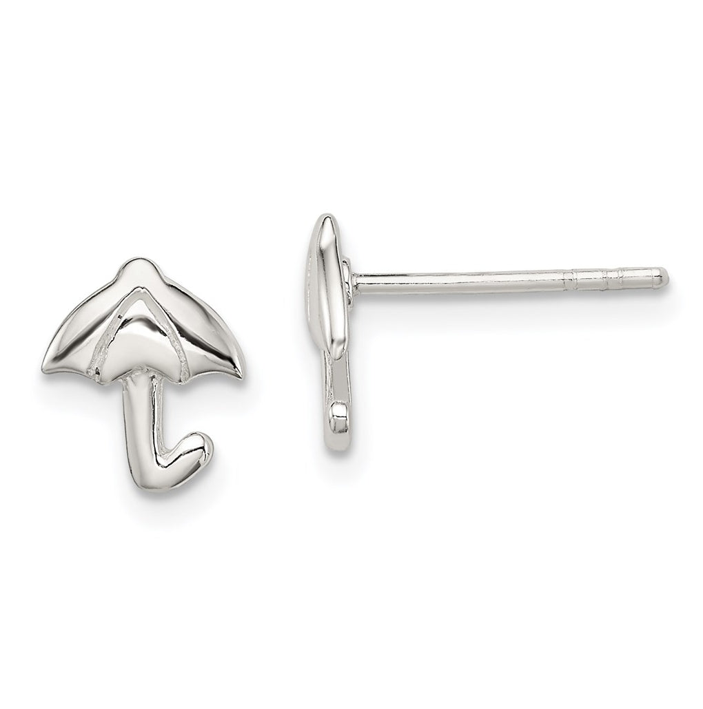 Sterling Silver Madi K Umbrella Post Earrings