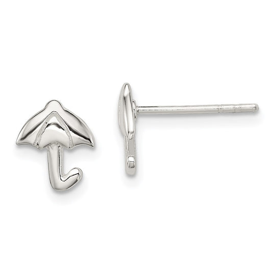 Sterling Silver Madi K Umbrella Post Earrings