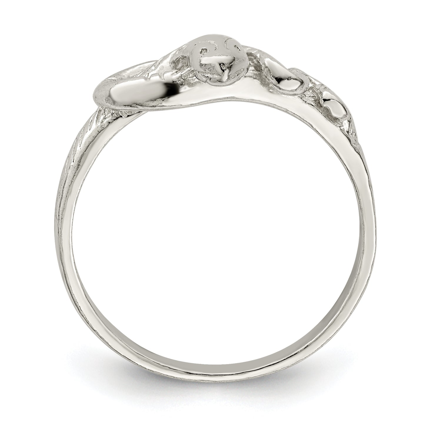 Sterling Silver Snake Ring, Size 7