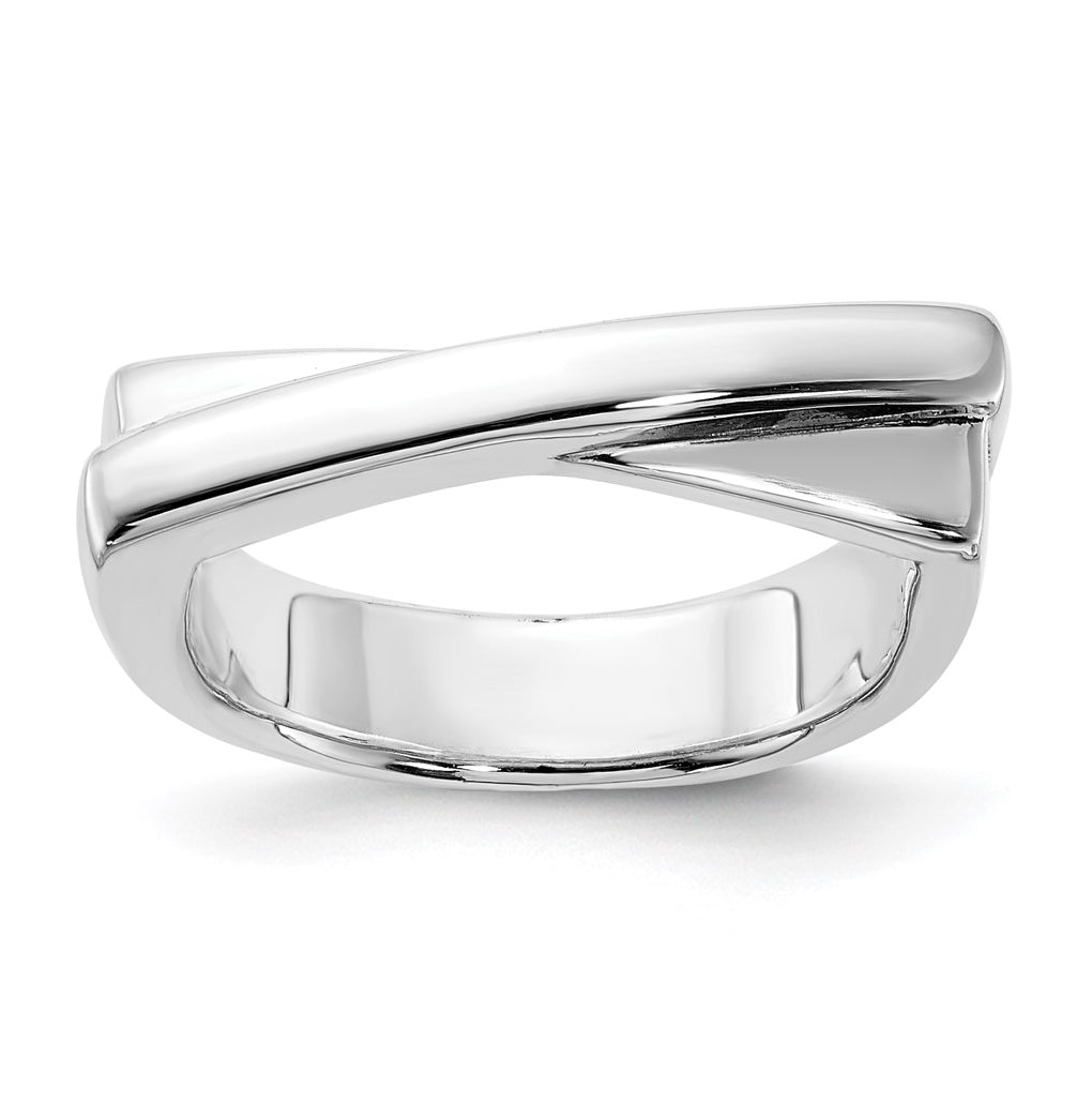 Sterling Silver Flat Top Ring – Elegant Jewelry Gift for Birthday, Anniversary, Engagement, Wedding