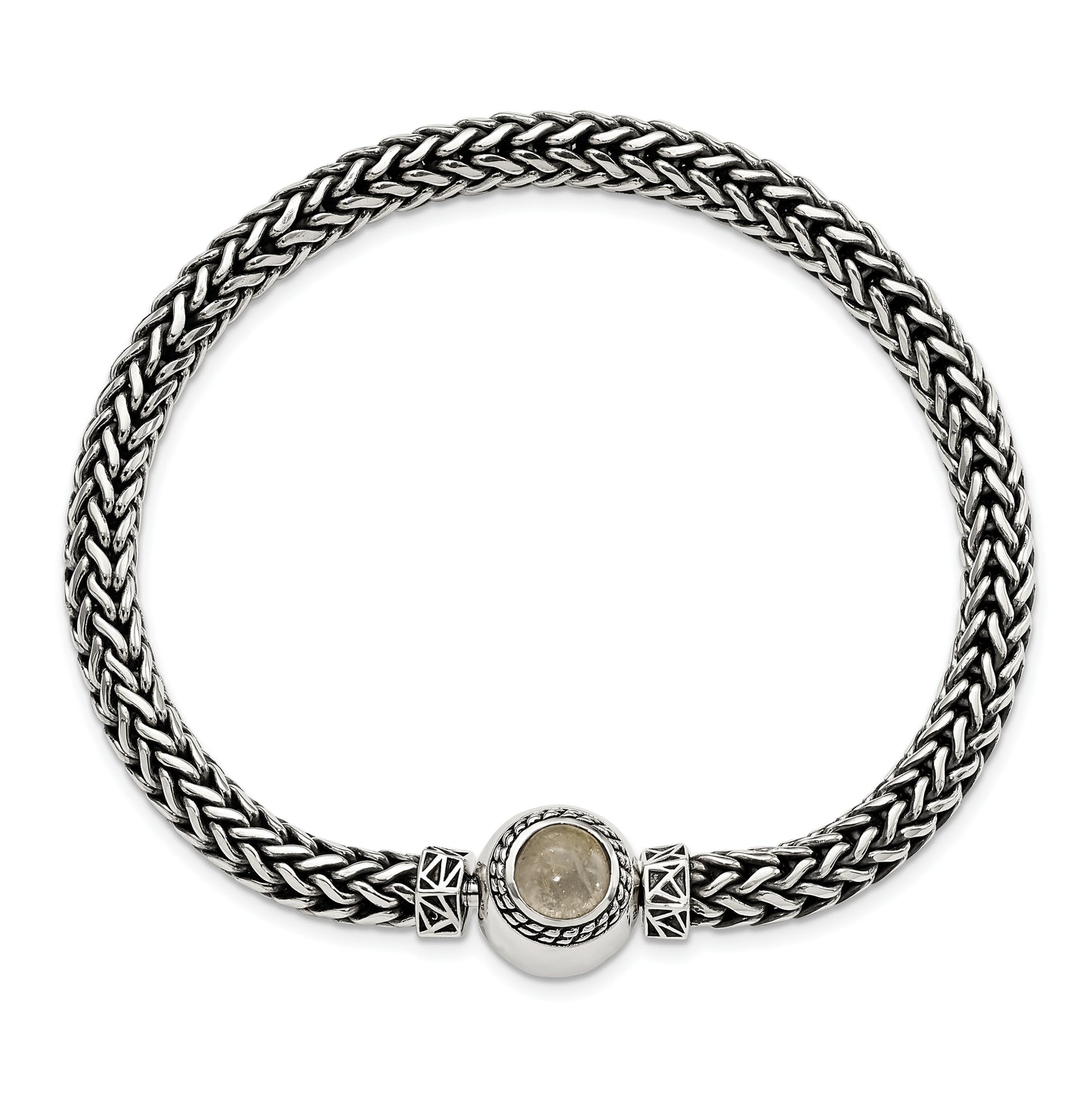 Sterling Silver Reflections 6mm Wheat Chain 8in Bracelet/Bead not included, sold seperately