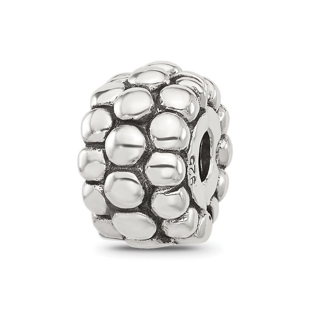 Sterling Silver Reflections Polished Beaded Clip Bead