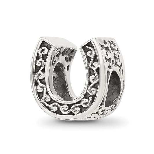 Sterling Silver Reflections Horseshoe Bead