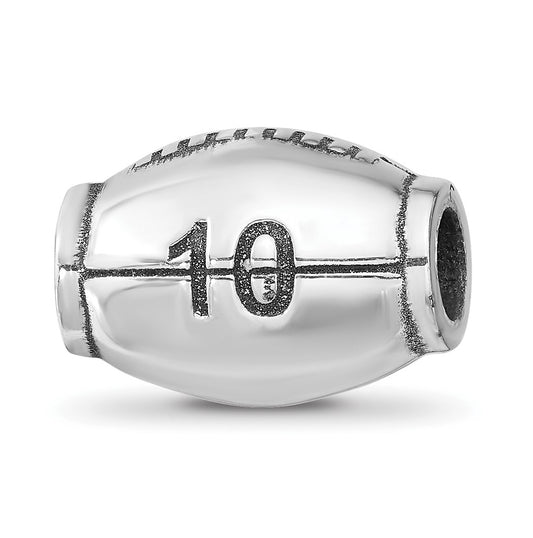 Sterling Silver Reflection Personalized Bead