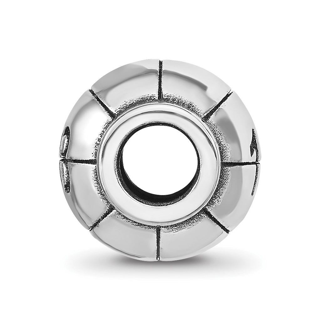 Sterling Silver Reflection Personalized Bead