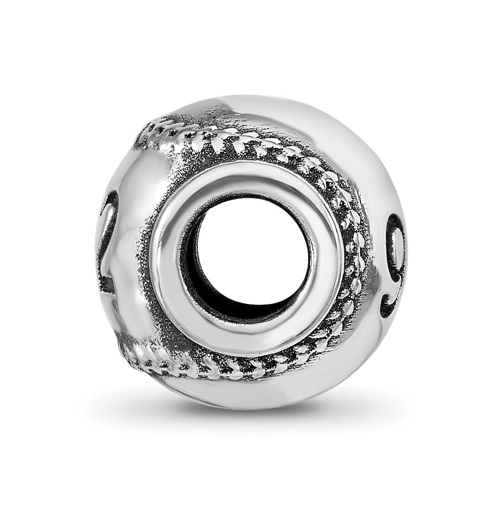 Sterling Silver Reflection Personalized Bead