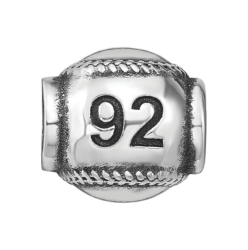 Sterling Silver Reflection Personalized Bead
