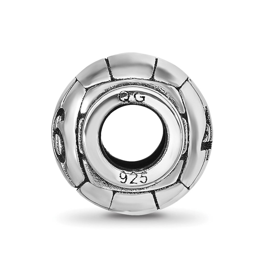 Sterling Silver Reflection Personalized Bead
