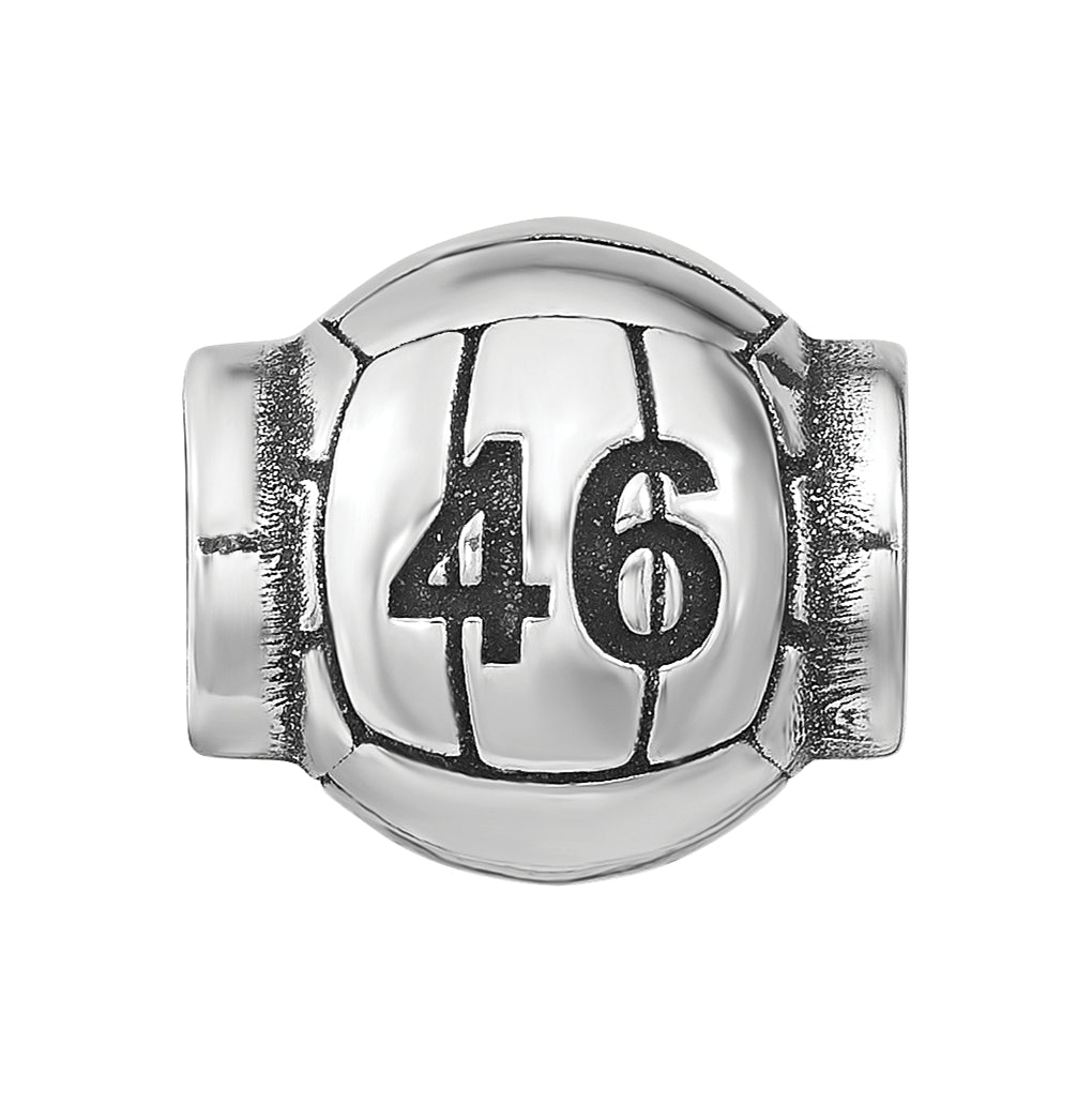Sterling Silver Reflection Personalized Bead