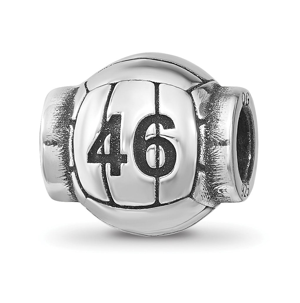 Sterling Silver Reflection Personalized Bead