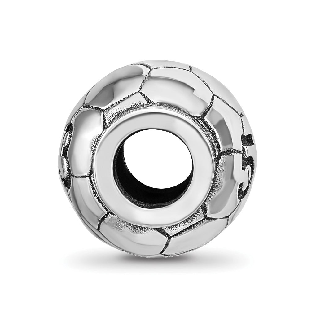 Sterling Silver Reflection Personalized Bead