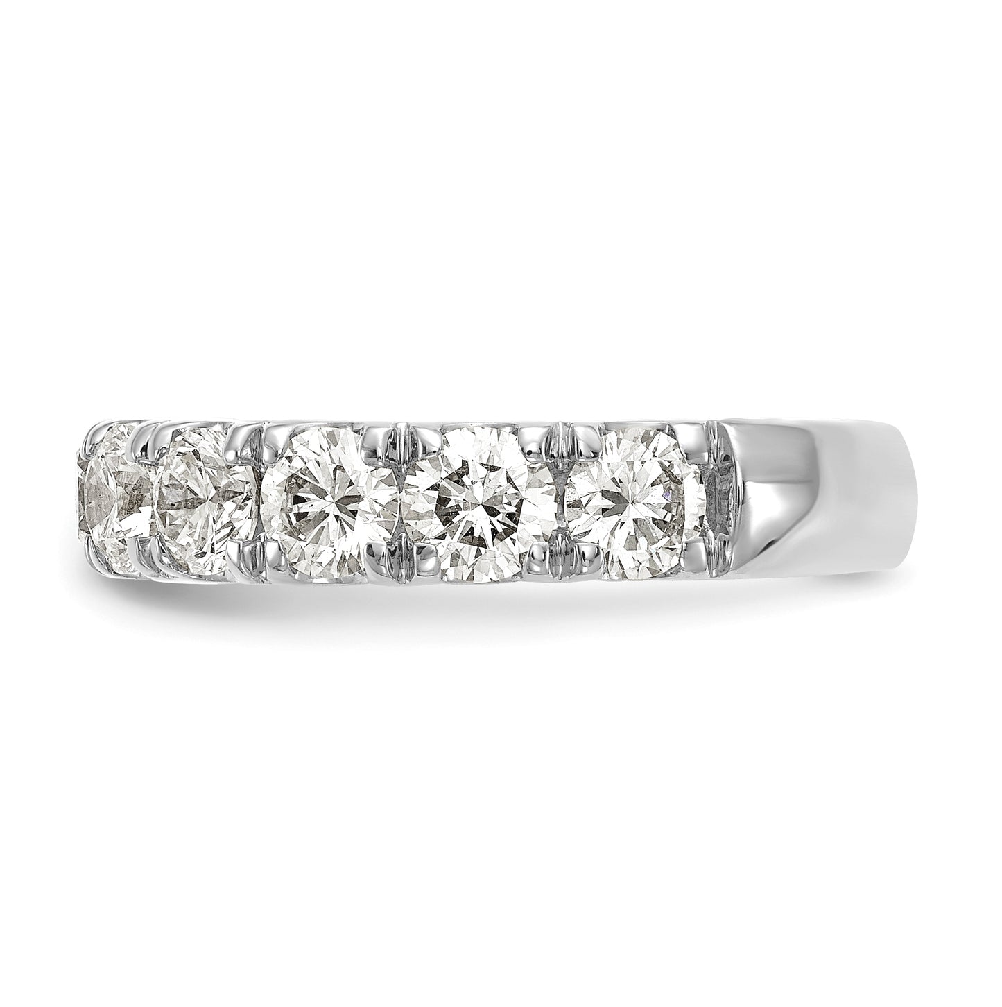 14K White Gold Lab Grown Diamond VS DEF 2 ct Wedding Band