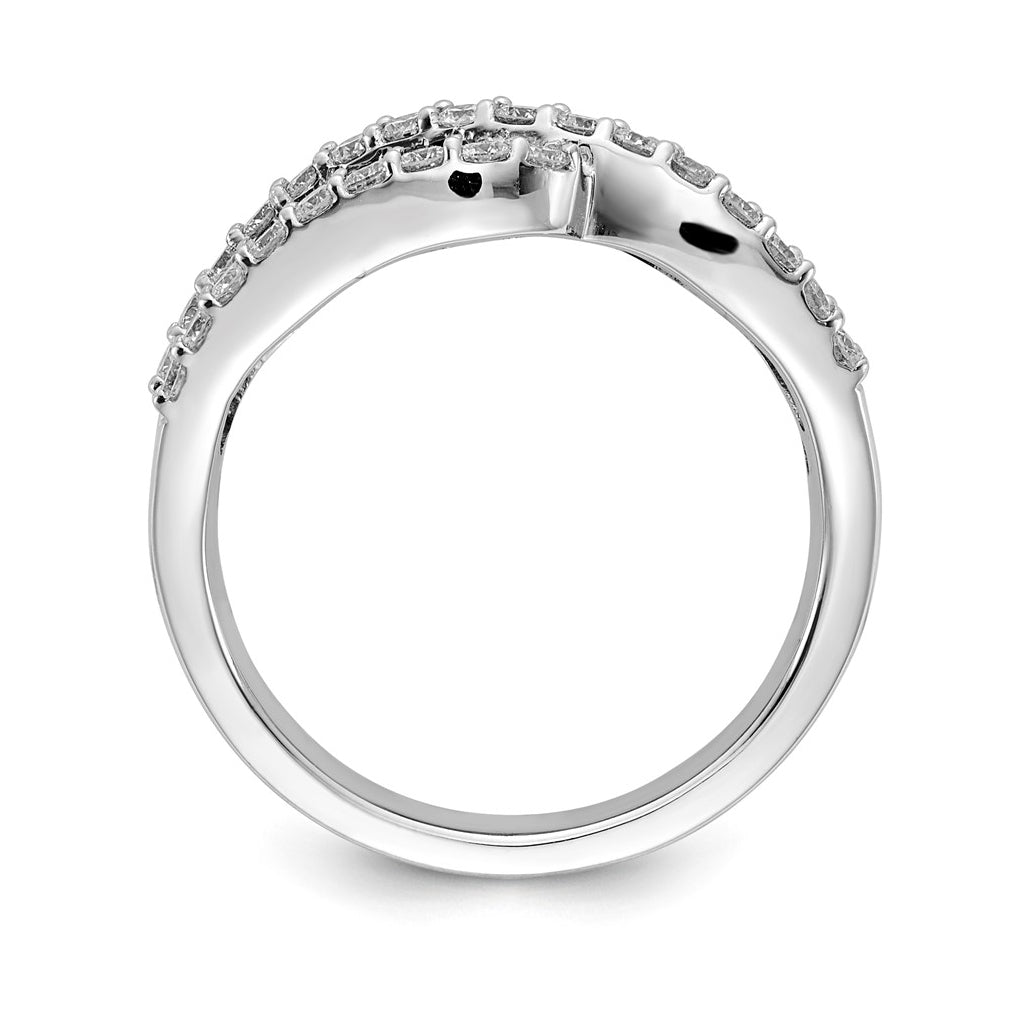 14k White Gold Ruby Diamond Ring – Elegant Jewelry Gift for Birthday, Anniversary, Engagement, Wedding