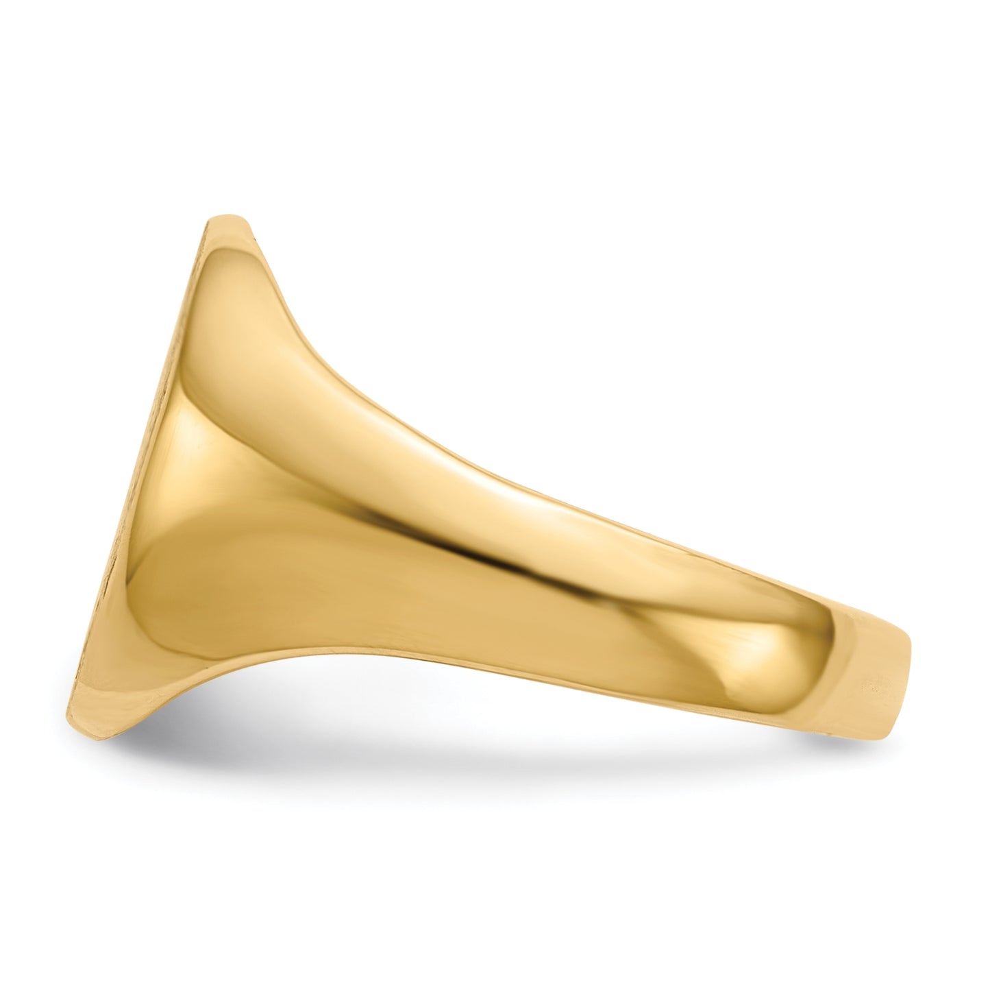 10K Yellow Gold Signet Ring