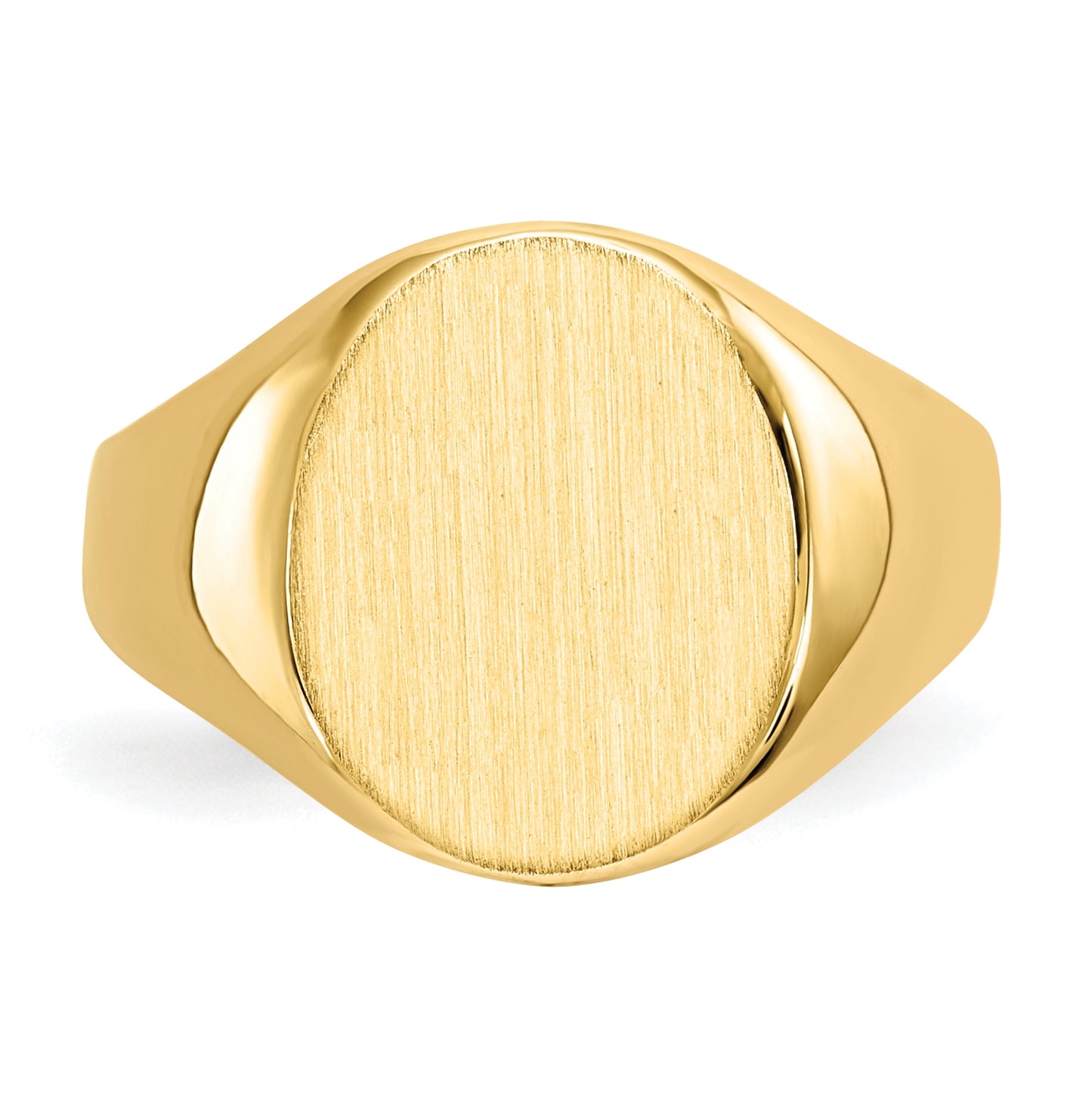10K Yellow Gold Signet Ring