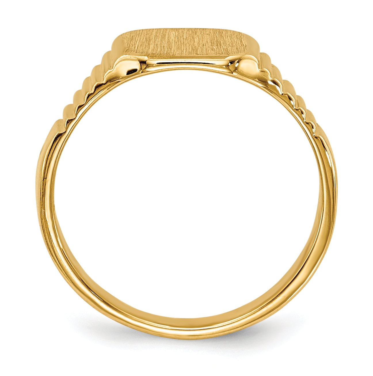 14K Yellow Gold Signet-Rings