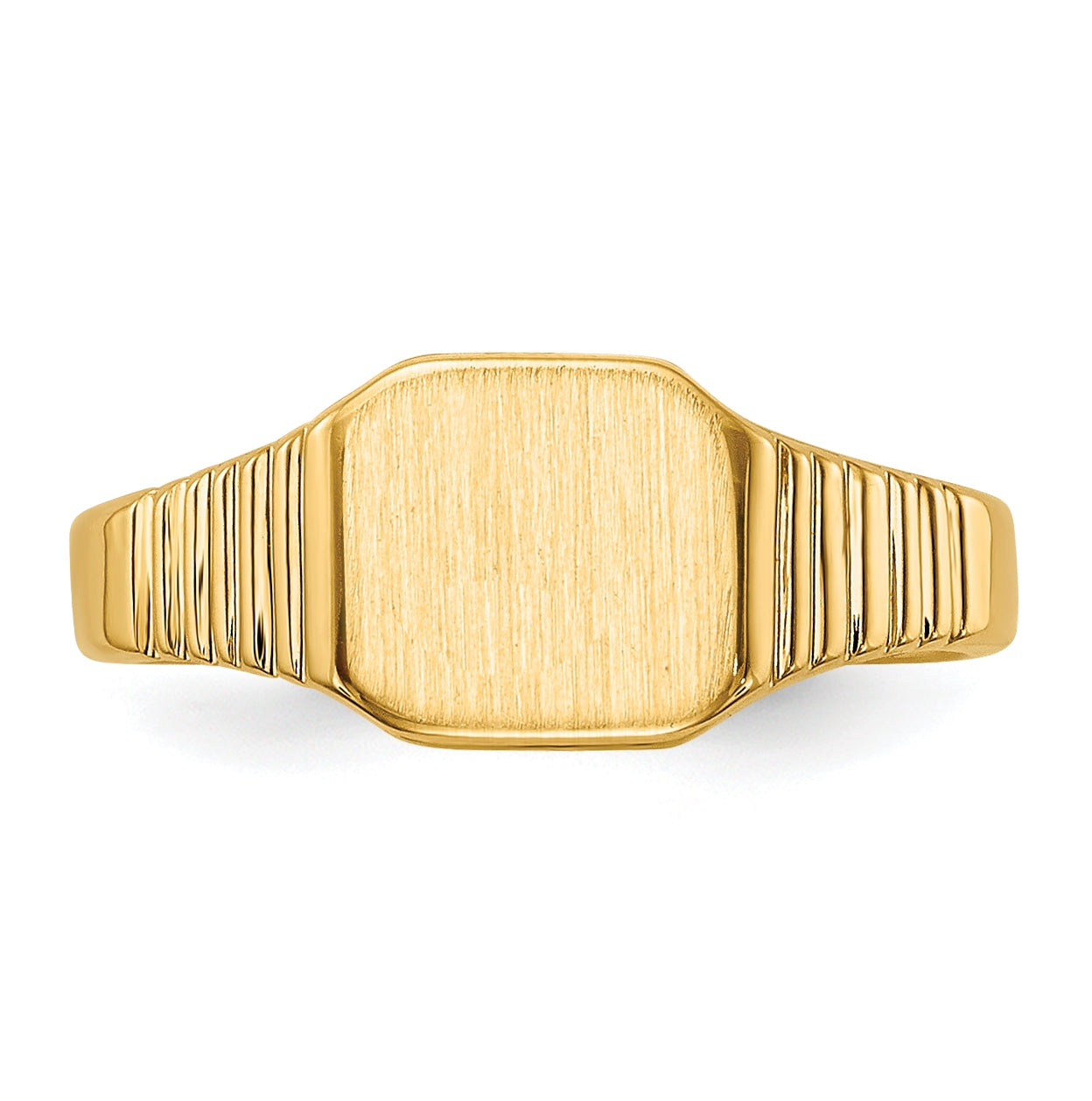 14K Yellow Gold Signet-Rings