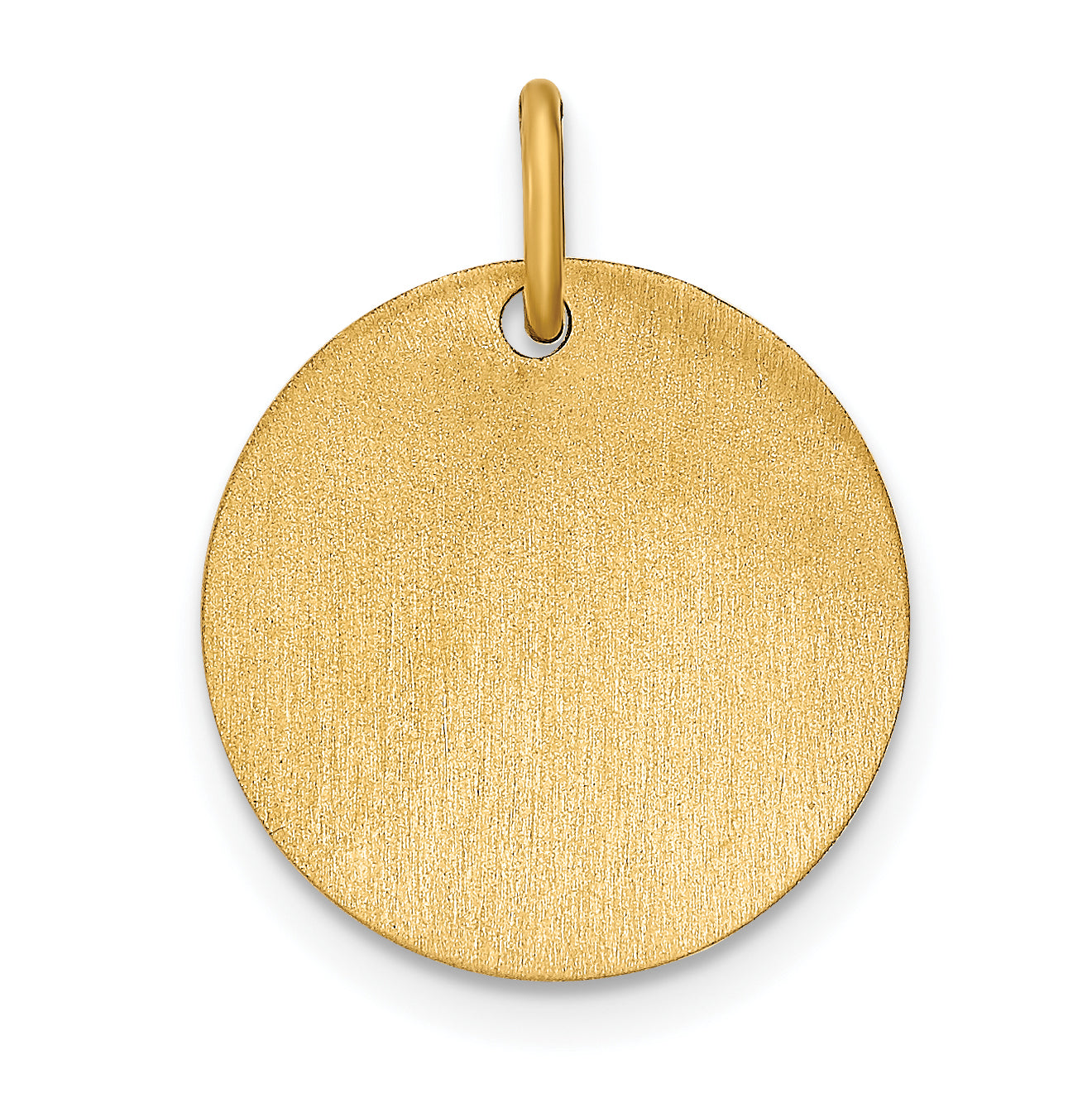 Sterling Silver Gold plated Small Picture Jewelry Disc Charm