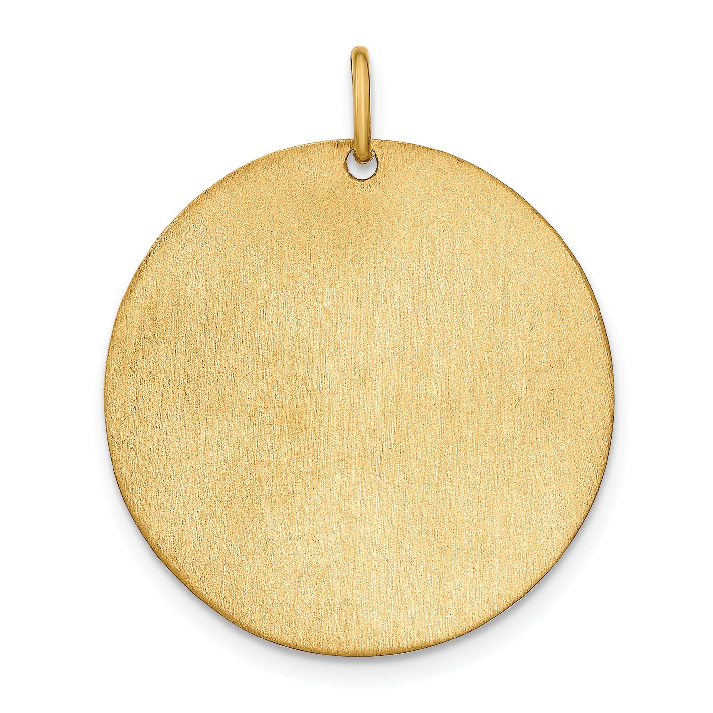 Sterling Silver Gold plated Large Picture Jewelry Disc Charm
