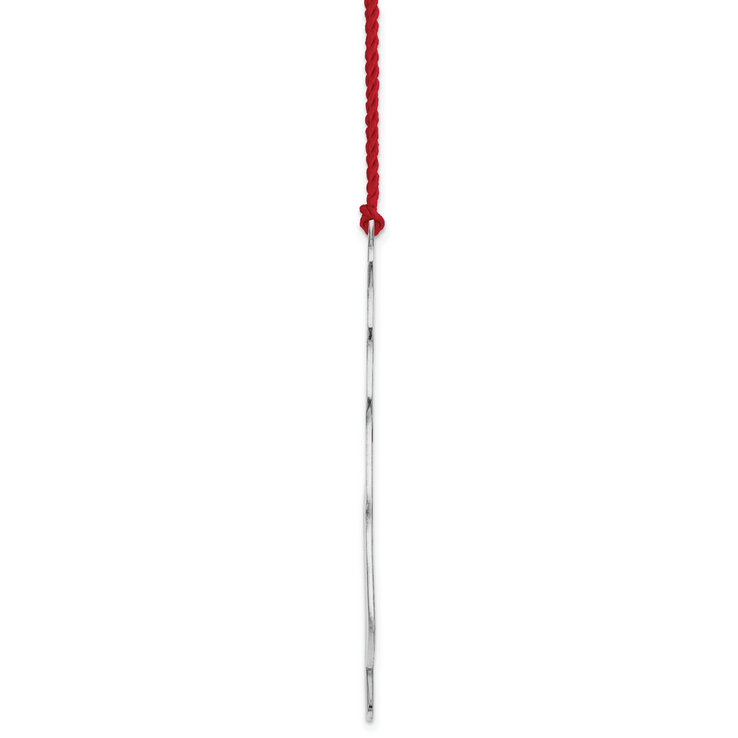 Sterling Silver Rhodium plated Christmas Tree Picture Ornament