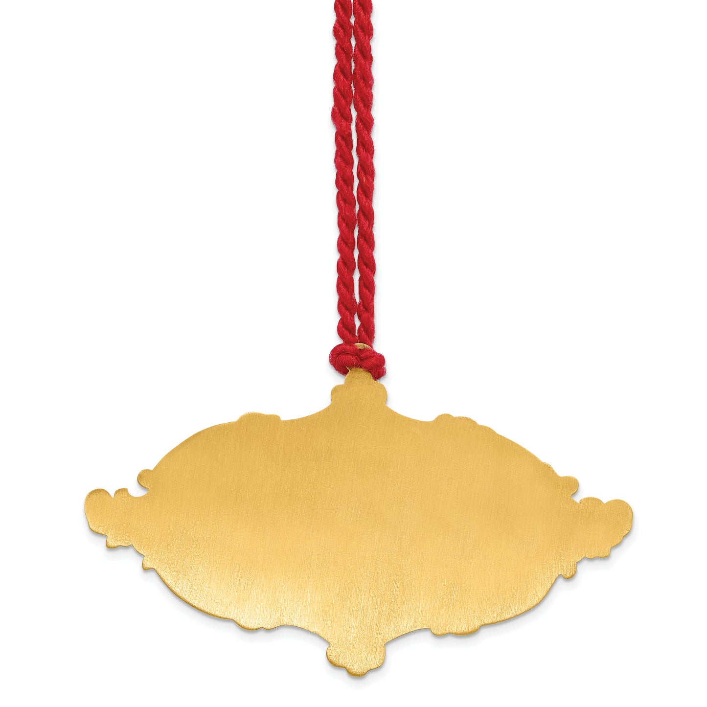 Sterling Silver Gold plated  Picture Ornament