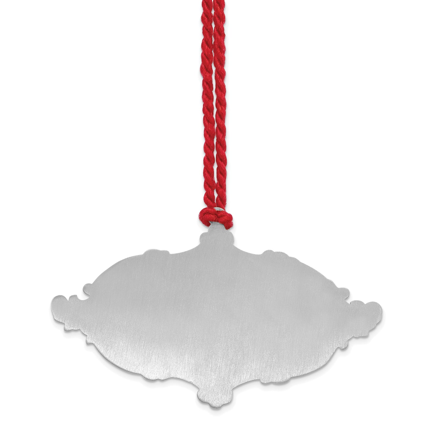 Sterling Silver Rhodium plated  Picture Ornament